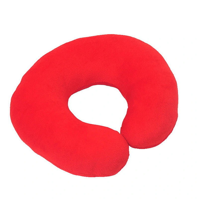 Blanket and Pillow Travel Set Comfortable Neck Support Durable U Shaped Pillow Double-sided Polyester Plush Soft Blanket Gifts