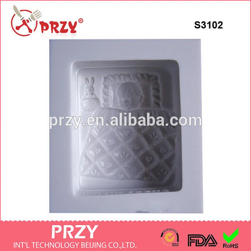 S3102 Sweet Dream Silicone Soap Mold handmade silicone soap mold