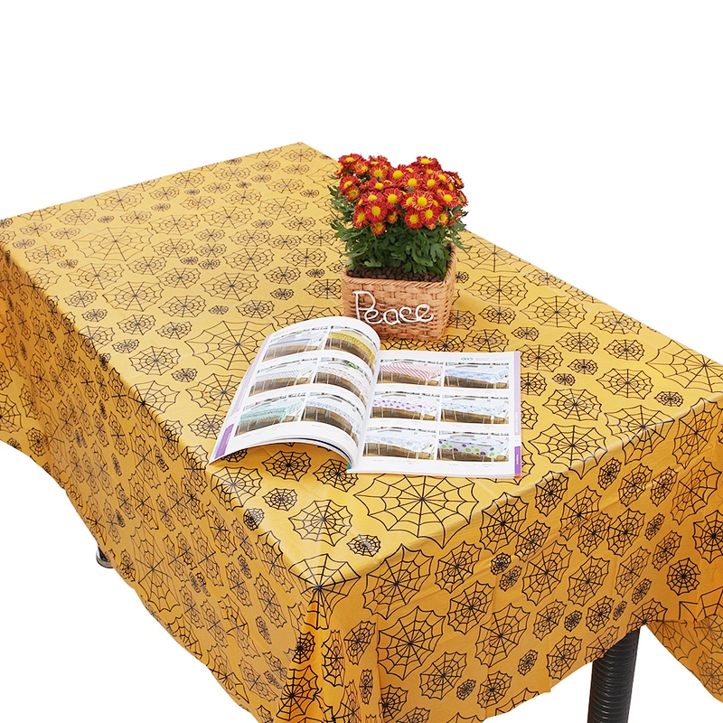 Rectangular Personalized Custom Design Printed PE friendly Table Cloth With Logo