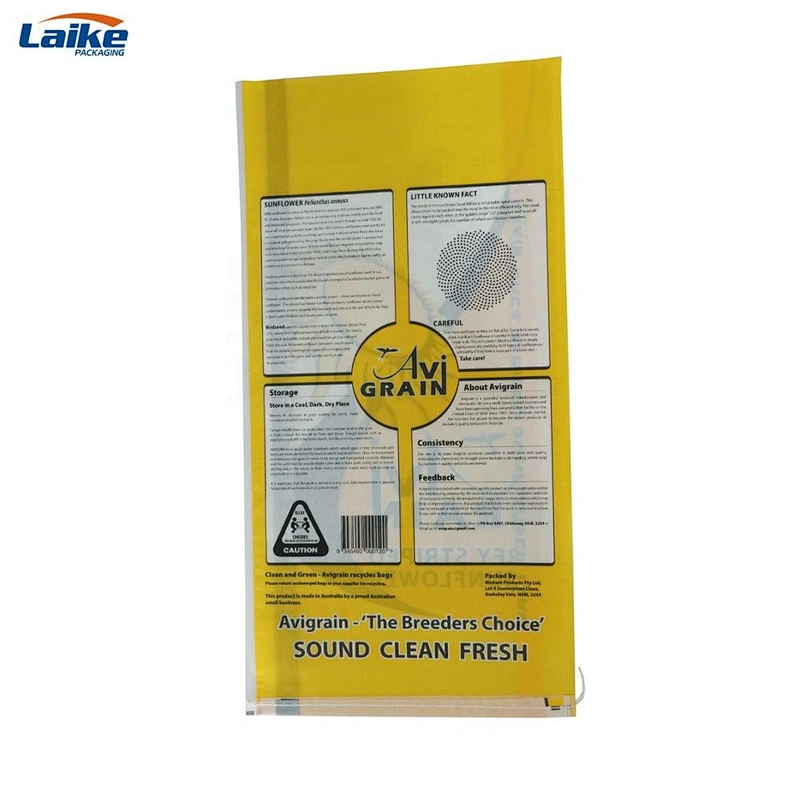 offset print grain,flour,rice,wheat,fertilizer pp woven bag