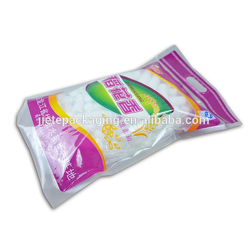 Video, laminated NY+PE material 5kg rice packaging bag