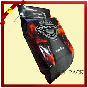 High quality big bag for coal 10kg activated charcoal bag bamboo charcoal packing bag