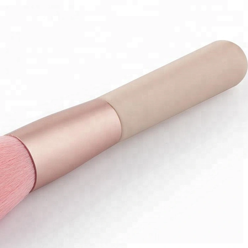 Hot Sale Professional Pink Tapered Face Kabuki Foundation Powder Contour Make Up Blush Brush Beauty Cosmetics Brush