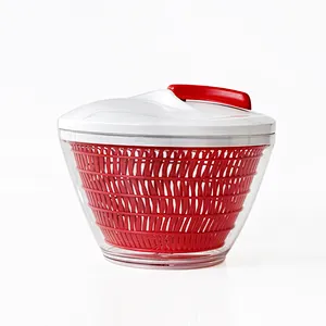FDA 50MOQ Customized manual plastic vegetable salad lettuce spinner