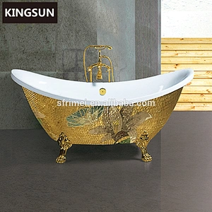 Gold Supplier China Modern Design Freestanding Used Soft Acrylic Bathtub