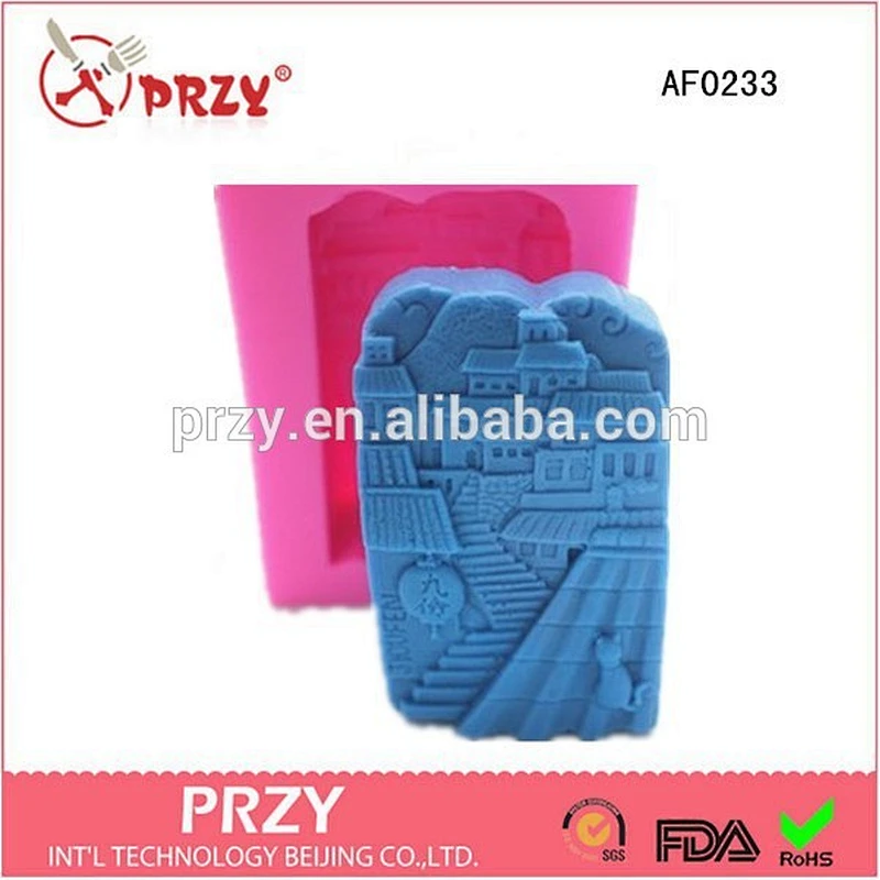 Soap Mold Cartoon Castle Silicone Mold