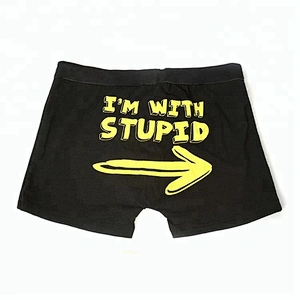 Popular comfortable pattern printed underwear men boxer