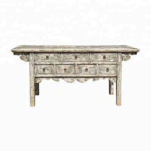 wholesale chinese antique reproduction furniture, vintage distressed table