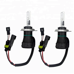 Lightech Wholesale 55W h4 hi lo hid xenon headlight bulbs with wires
