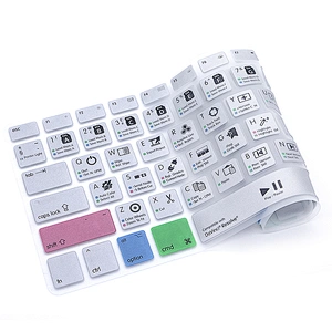 davinci Resolve Shortcut Silicon Keyboard Skin laptop skin protector for Macbook Pro 13