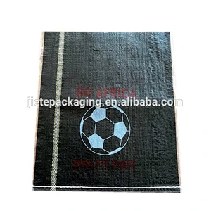 Video, black plain polypropylene pp woven bags, sand packaging sacks