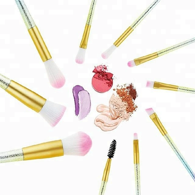 Your Own Brand Private Label 10pcs Professional Makeup Brush Set Wholesale
