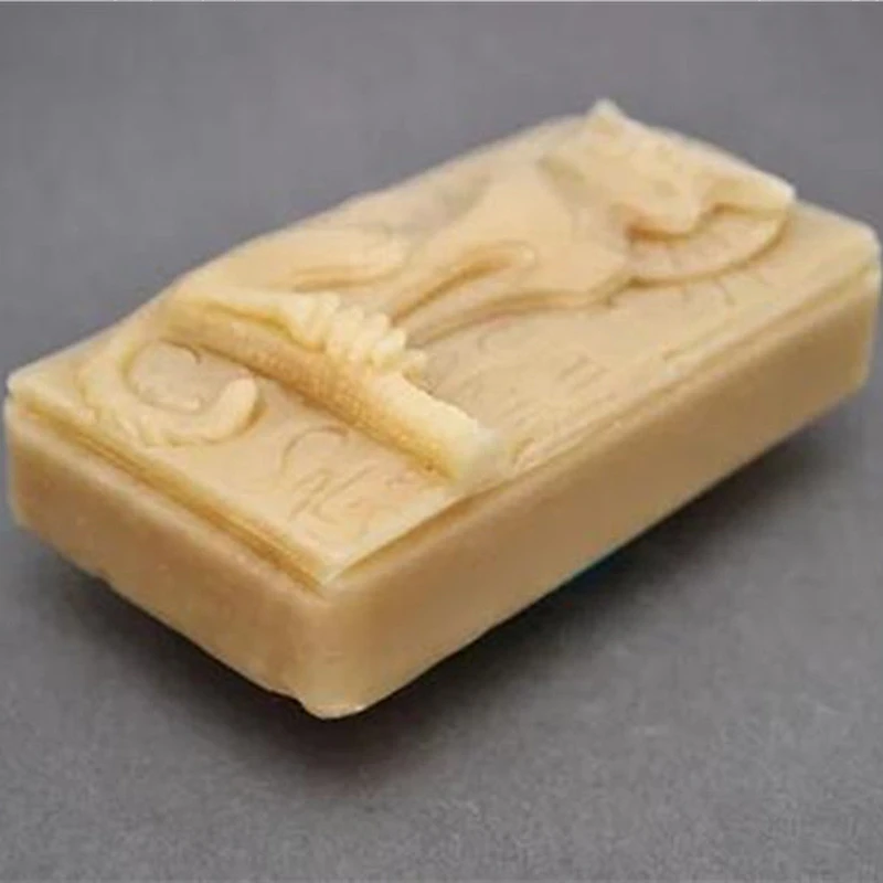 Cat silicone soap mold chocolate bar making