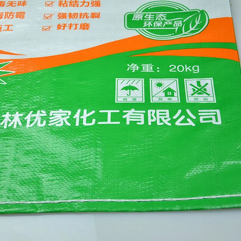 Attractive price 20kg color printing valve bag for putty powder,ceramic tile packaging