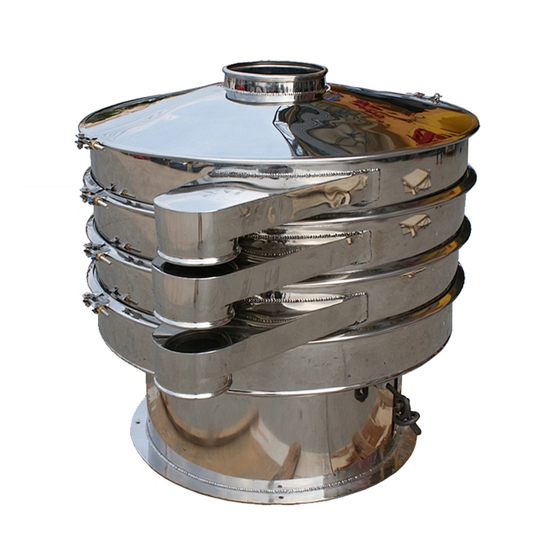 Whole stainless steel customized layers food plastic industrial vibrating sieve machine