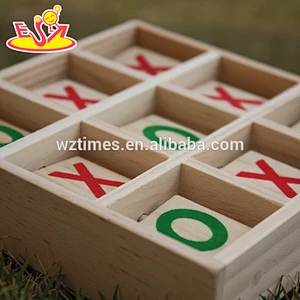 Wholesale interesting tic tac toe toy wooden board game toy for relieve pressure W01A160