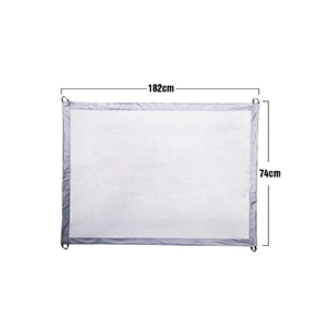 New Mesh Magic Pet Dog Gate Safe Guard And Install Anywhere Pet Safety Enclosure