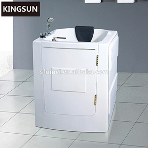 Elderly Massage Freestanding Rectangular Corner Portable Walk In Bathtub For Fat People