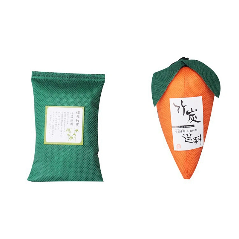 Hanging Activated Carrot Charcoal Bags High Adsorption Activated Carbon Package for Home Formaldehyde Removal Bag