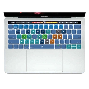Shenzhen Keyboard Covers FL Studio Fruity Loops Hotkeys TPU Keypad Skin for macbook laptop keyboard protector A1706 A1707