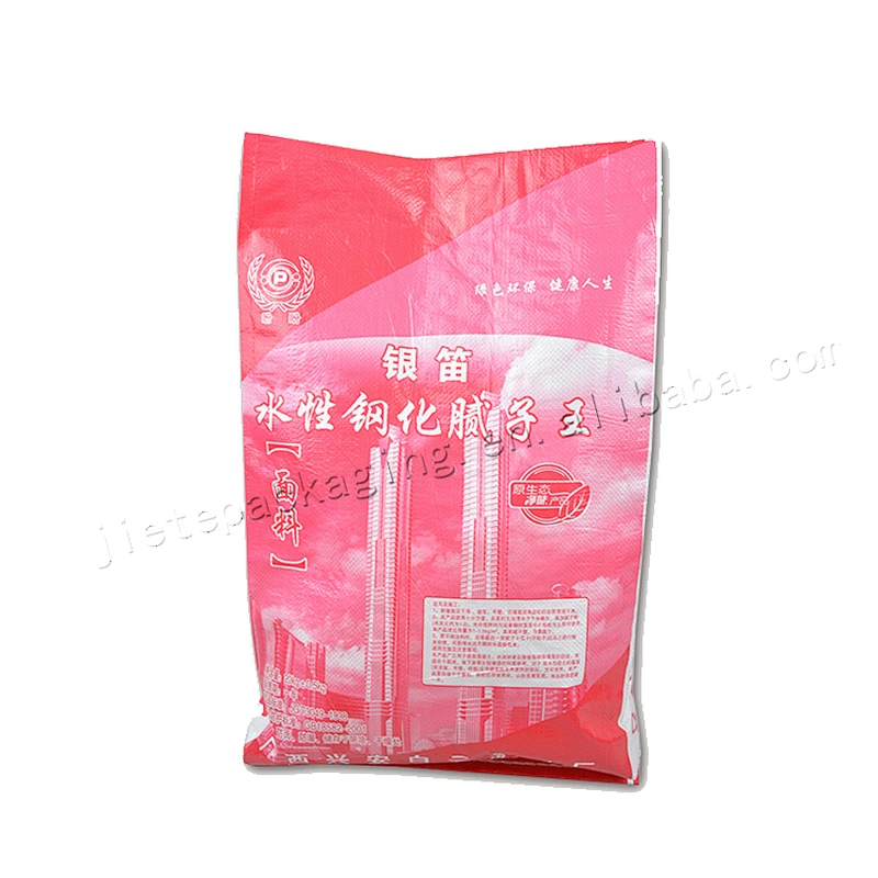 20kg red plastic pp cement bag for calcium formate
