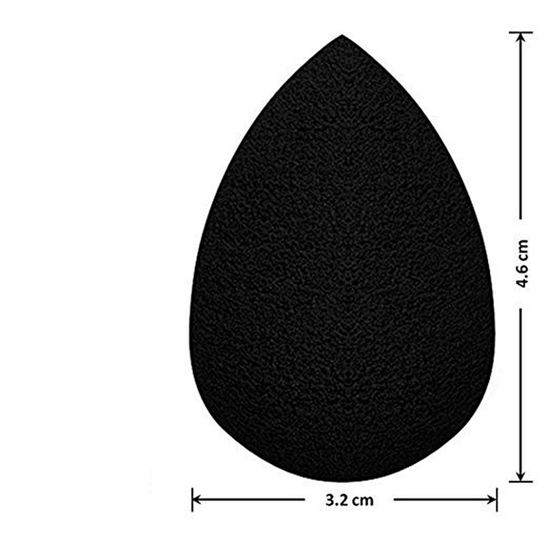 4pc latex free egg shape makeup puff sponge and silicone makeup sponge