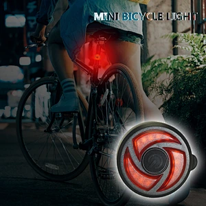 Multi Function Warning Bicycle light Red Strobe light Water Proof light Easy Install  Release USB rechargeable