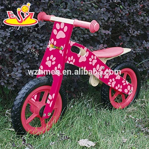 2018 wholesale wooden child bicycle new design wooden child bicycle hottest wooden child bicycle W16C145