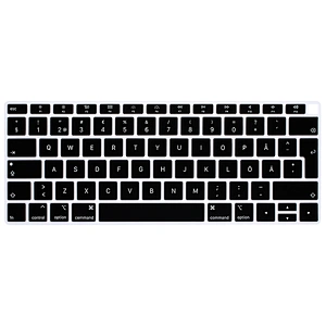 Hot Selling Russian French swedish portuguese keyboard ali baba in italian keyboard Silicone Keyboard For Macbook Air 13 15