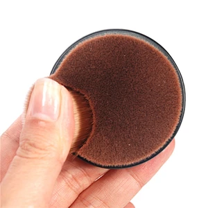 Professional cosmetics tools seal shape makeup foundation and blush brush