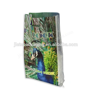 10kg Polypropylene Rice Woven Packaging Bag With Handle