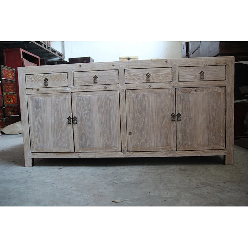 outdoor furnture/rustic wood sideboard cabinet