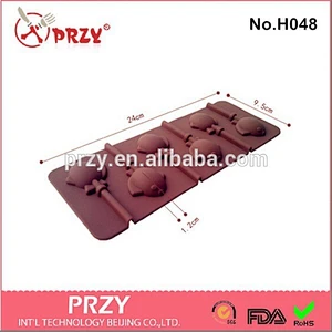 Dining & Bar , Candy & Pastry Tools, Head keyChocolate Silicone Molds