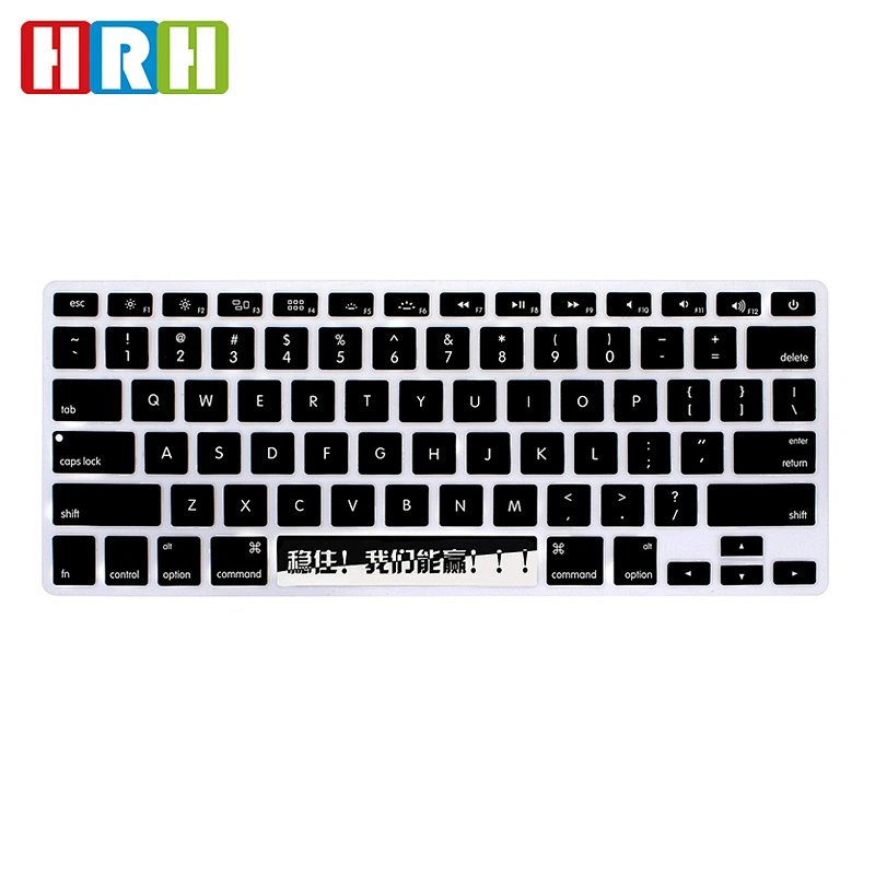 glow in the dark keyboard for laptop custom silicone keyboard cover For Macbook Air 13