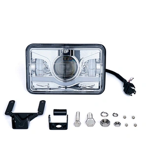 DOT Approval 4x6 Headlight Square 5inch 45W Led