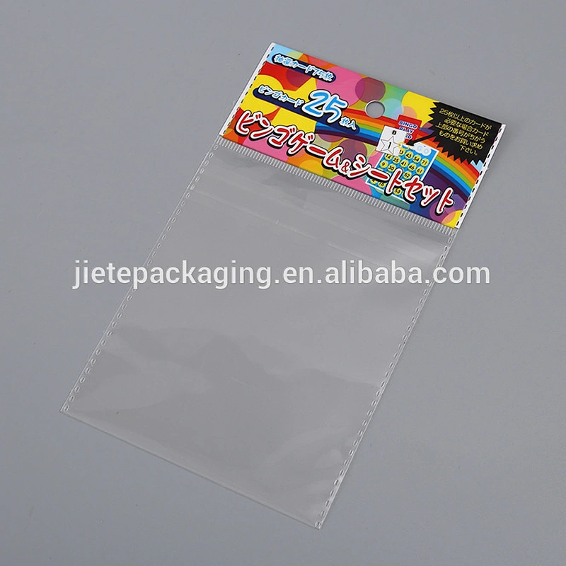 Guaranteed quality clear pe bags with adhesive tape