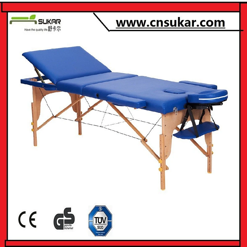 Hot Sale Portable Wooden Massage Table