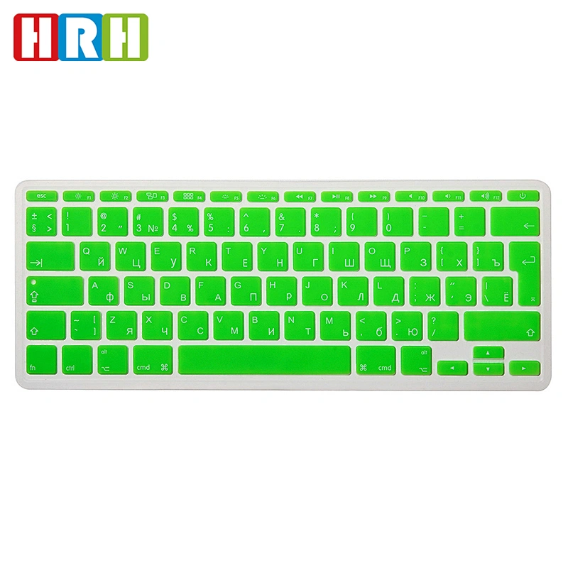 Russian Language Silicone Keyboard Protector Cover Skin for macbook 116 inch laptop skin 14 inch laptop skin EU version keyboard