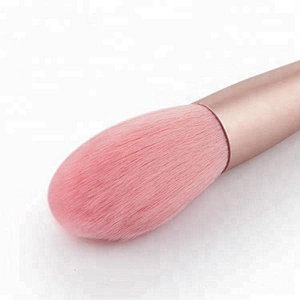 Hot Sale Professional Pink Tapered Face Kabuki Foundation Powder Contour Make Up Blush Brush Beauty Cosmetics Brush