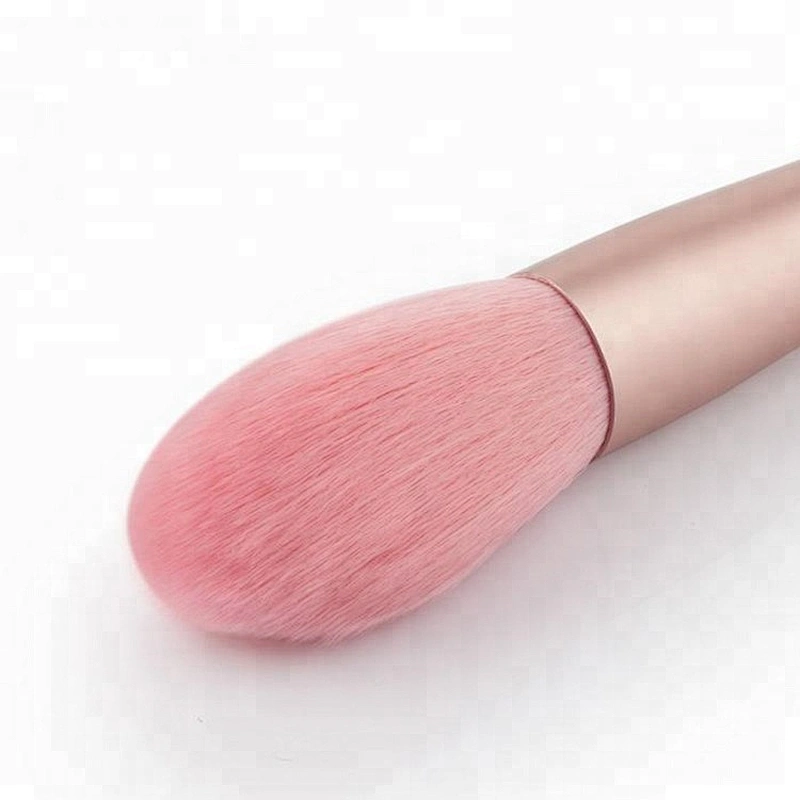 Hot Sale Professional Pink Tapered Face Kabuki Foundation Powder Contour Make Up Blush Brush Beauty Cosmetics Brush