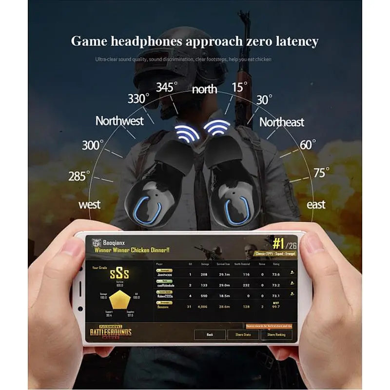 consumer electronic product sports headphones wireless headset with volume control