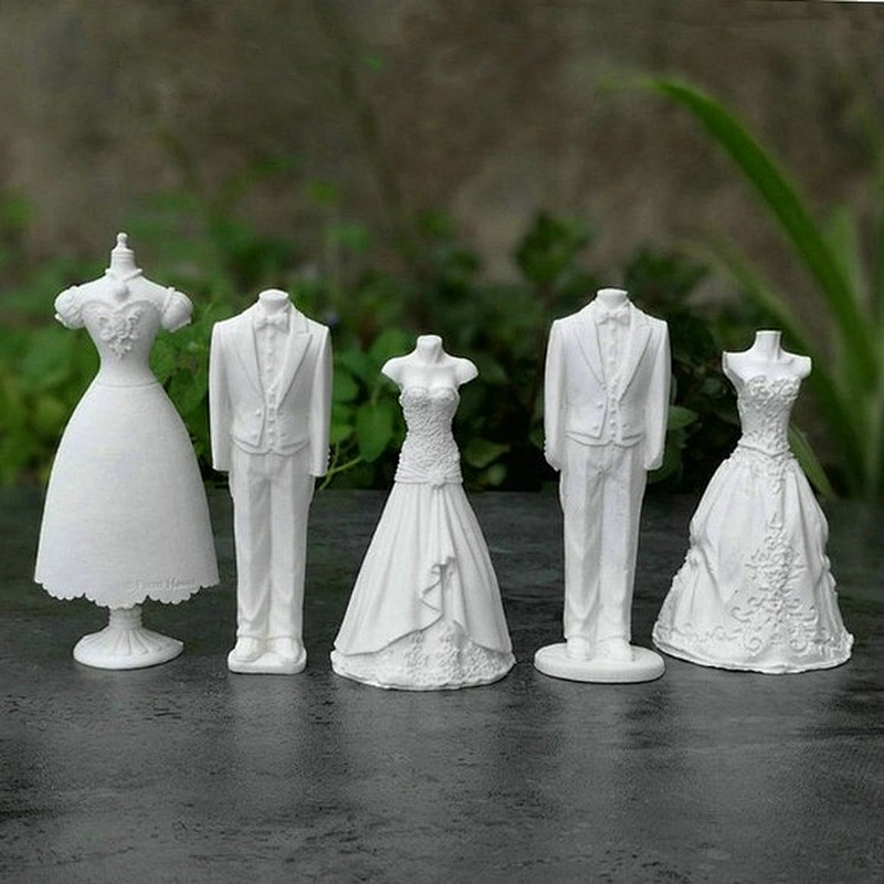 Wedding dress decoration DIY essential oil aromatherapy car gypsum wax brand silicone mold
