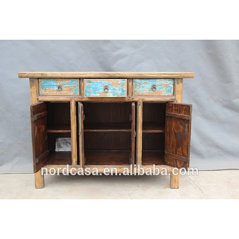 Chinese Antique Recycled Solid Wood Living Room Cabinet