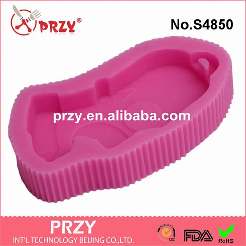 Famous cartoon characters shape silicone mold for soap making