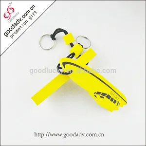 high quality cheap price EVA key chains custom logo/color/shape key fobs
