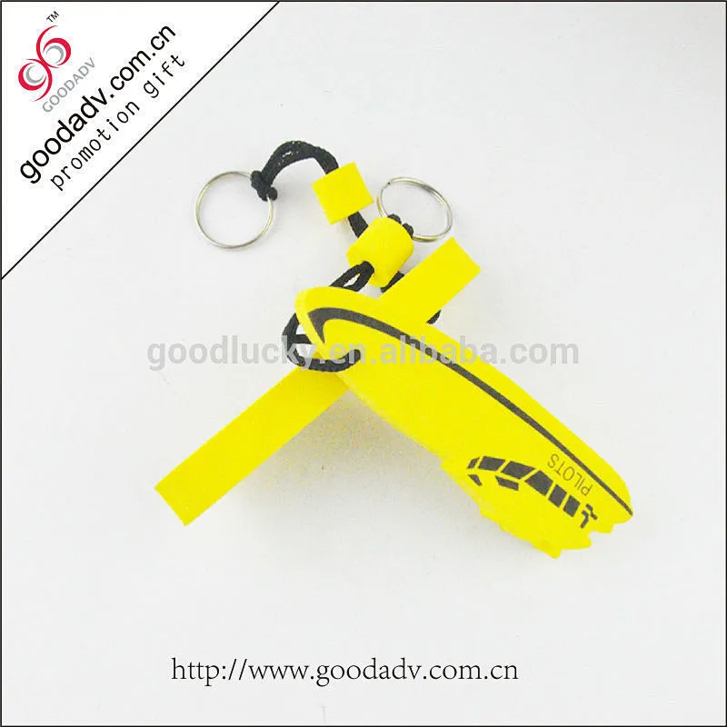 high quality cheap price EVA key chains custom logo/color/shape key fobs