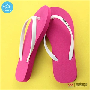 Promotional cheap summer beach slipper colorful flip flops