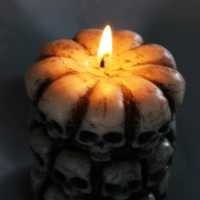 S9185 skull shaped silicone candle molds rubber silicone fondant molds cake decoration candles eco friendly reusable molds