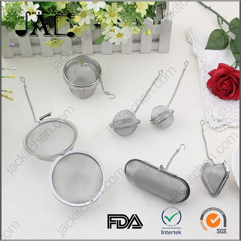 FDA approved Stainless Steel Wholesale Mesh Tea Ball Infuser