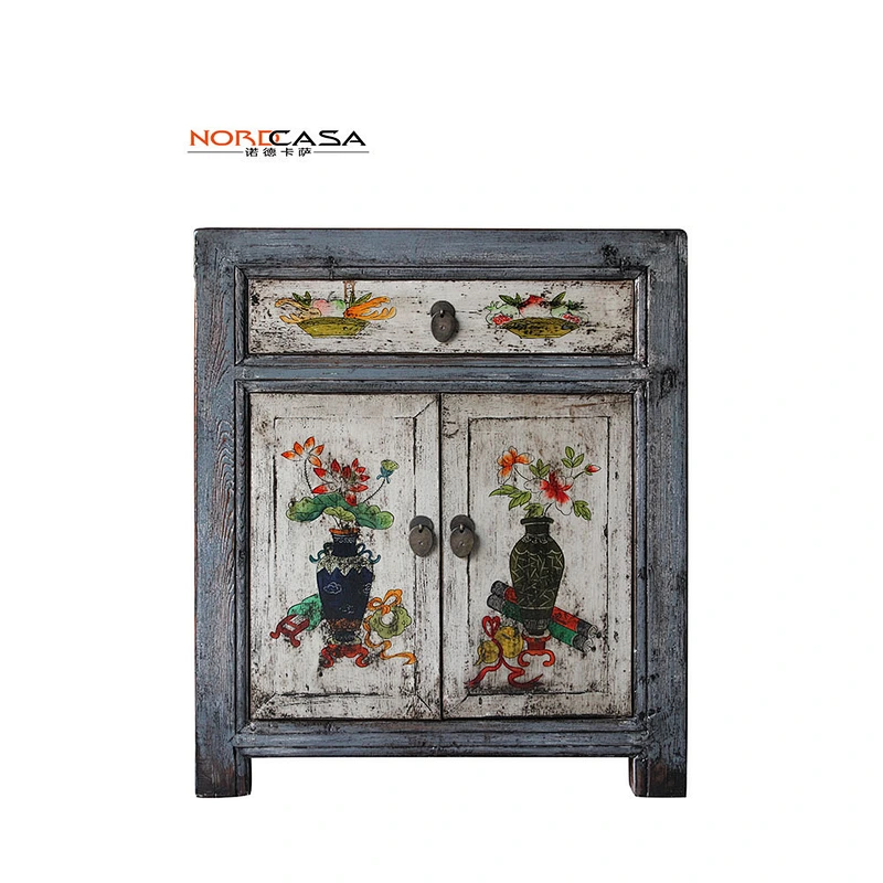 Hot sell reproduction hand painted living room cabinet
